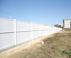 深圳地鐵PVC施工圍擋,提升施工形象、美化城市！