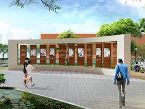 重視校園建設(shè)，崇揚(yáng)校園文化的氛圍與精神